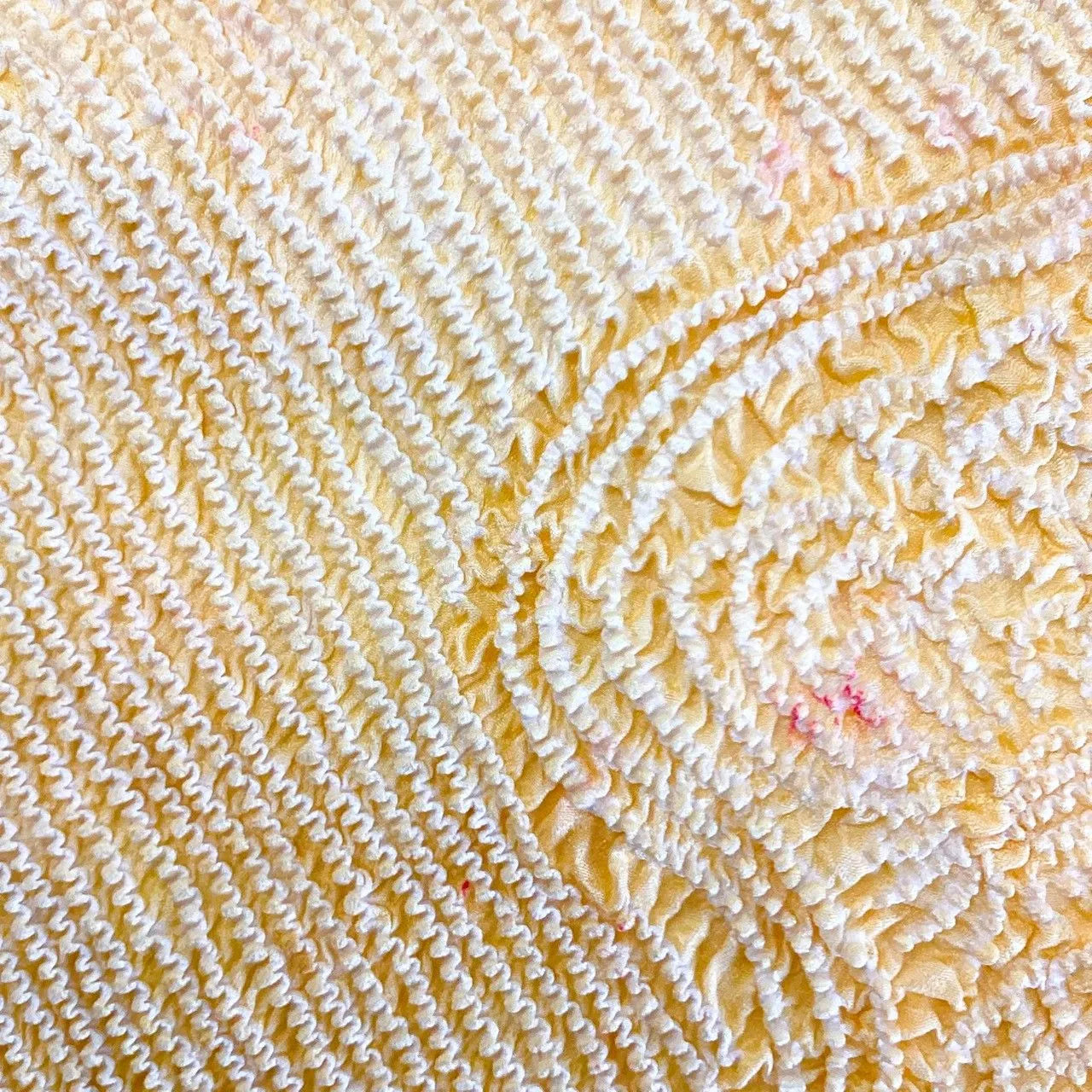 5928# Japanese Kimono Accessory Obiage and Obijime 2-piece Set Silk Shibori