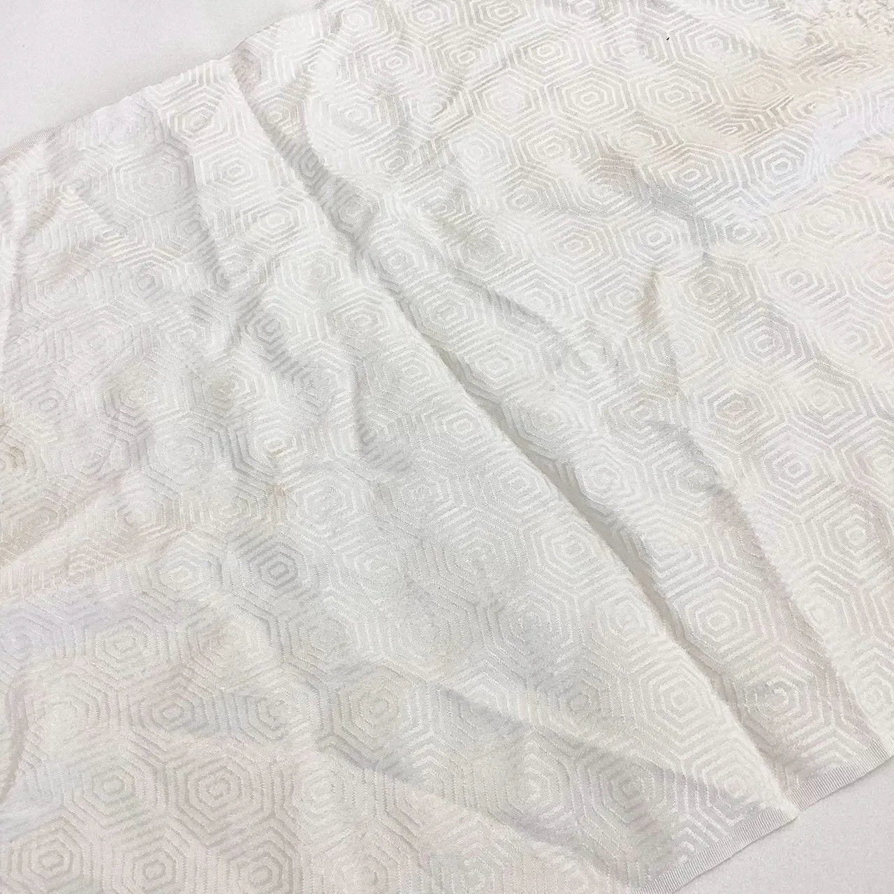 5929# Japanese Kimono Accessory Obiage and Obijime 2-piece Set Silk Shibori