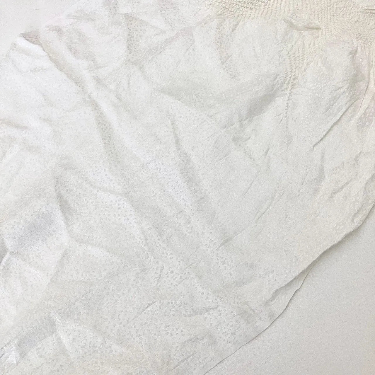 5934# Japanese Kimono Accessory Obiage and Obijime 2-piece Set Silk Shibori