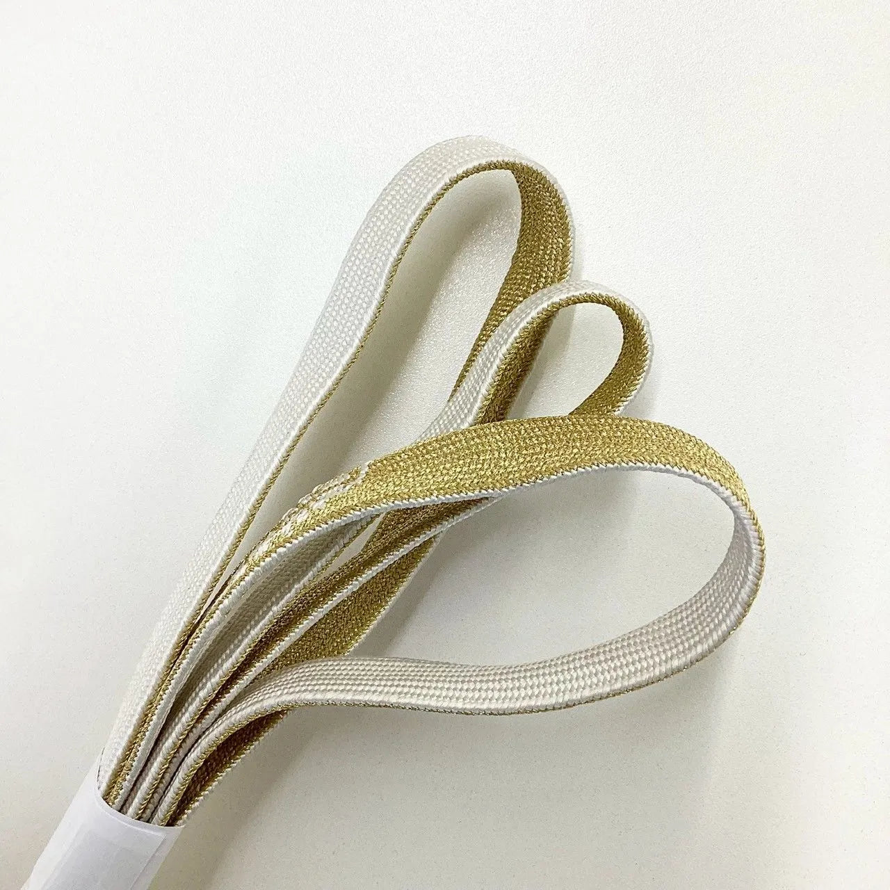 5935# Japanese Kimono Accessory Obiage and Obijime 2-piece Set Silk Shibori