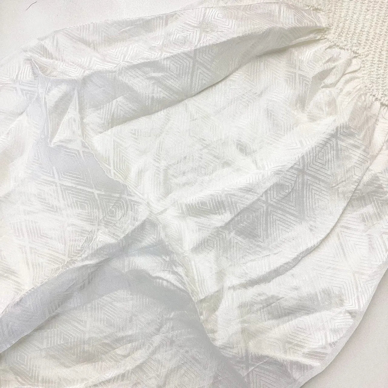 5937# Japanese Kimono Accessory Obiage and Obijime 2-piece Set Silk Shibori