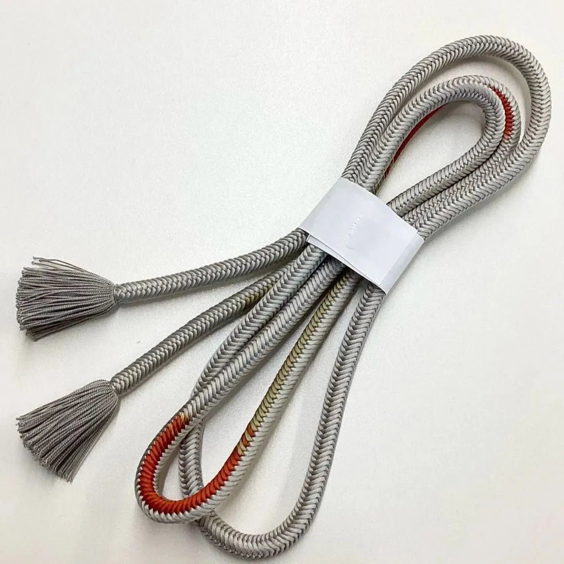 5917# Japanese Kimono Accessory Obiage and Obijime 2-piece Set Silk Shibori