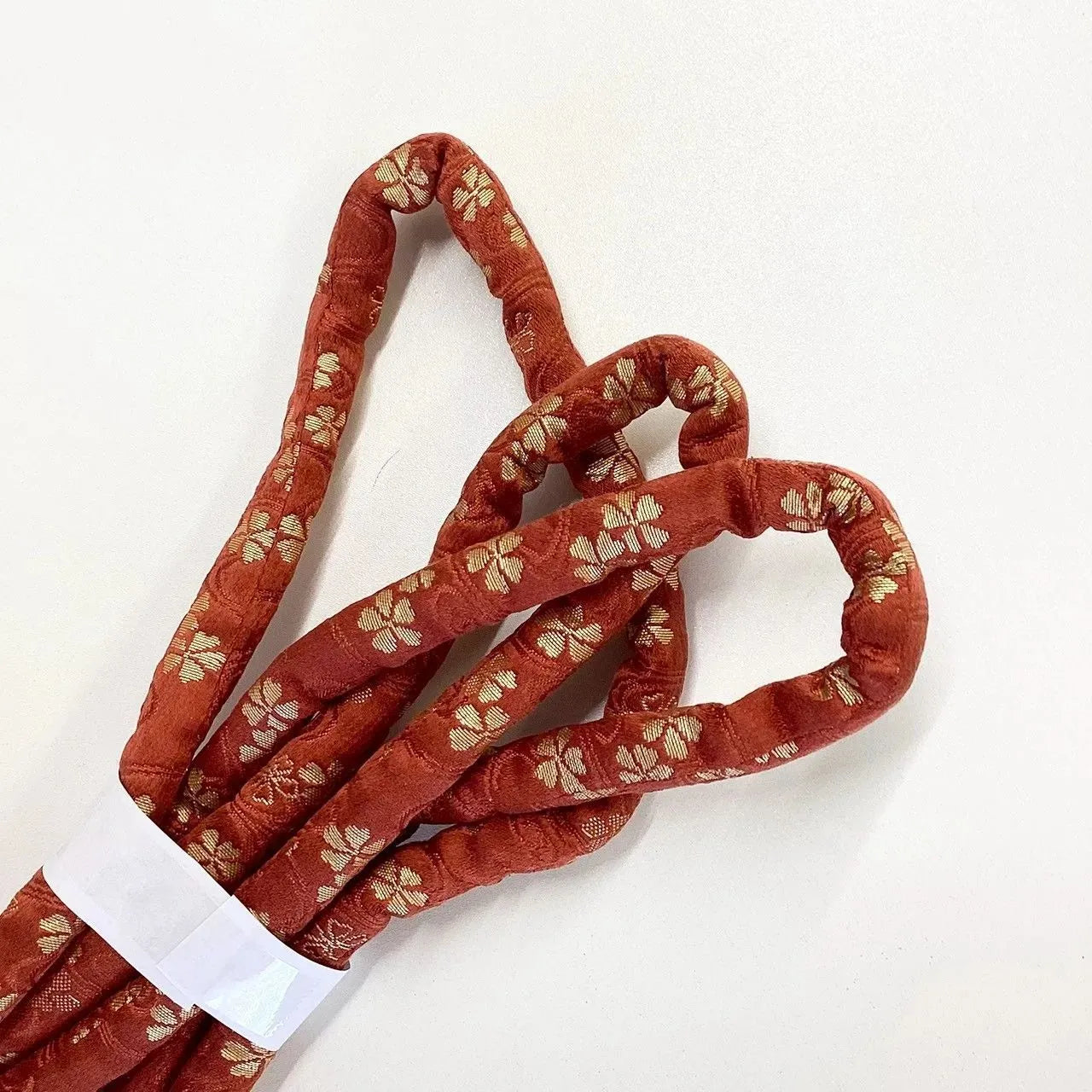 5918# Japanese Kimono Accessory Obiage and Obijime 2-piece Set Silk Shibori