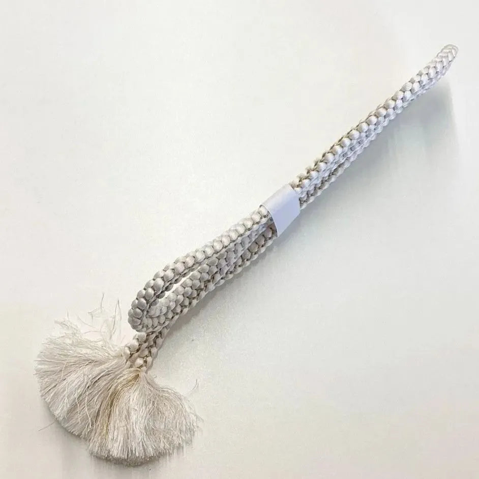 5919# Japanese Kimono Accessory Obiage and Obijime 2-piece Set Silk Shibori