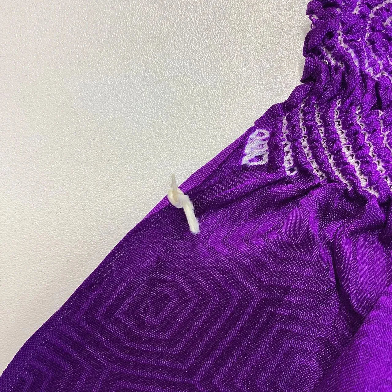 5922# Japanese Kimono Accessory Obiage and Obijime 2-piece Set Silk Shibori