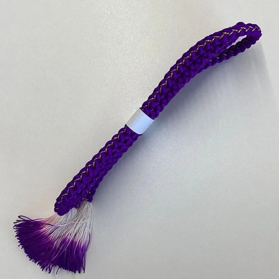 5922# Japanese Kimono Accessory Obiage and Obijime 2-piece Set Silk Shibori