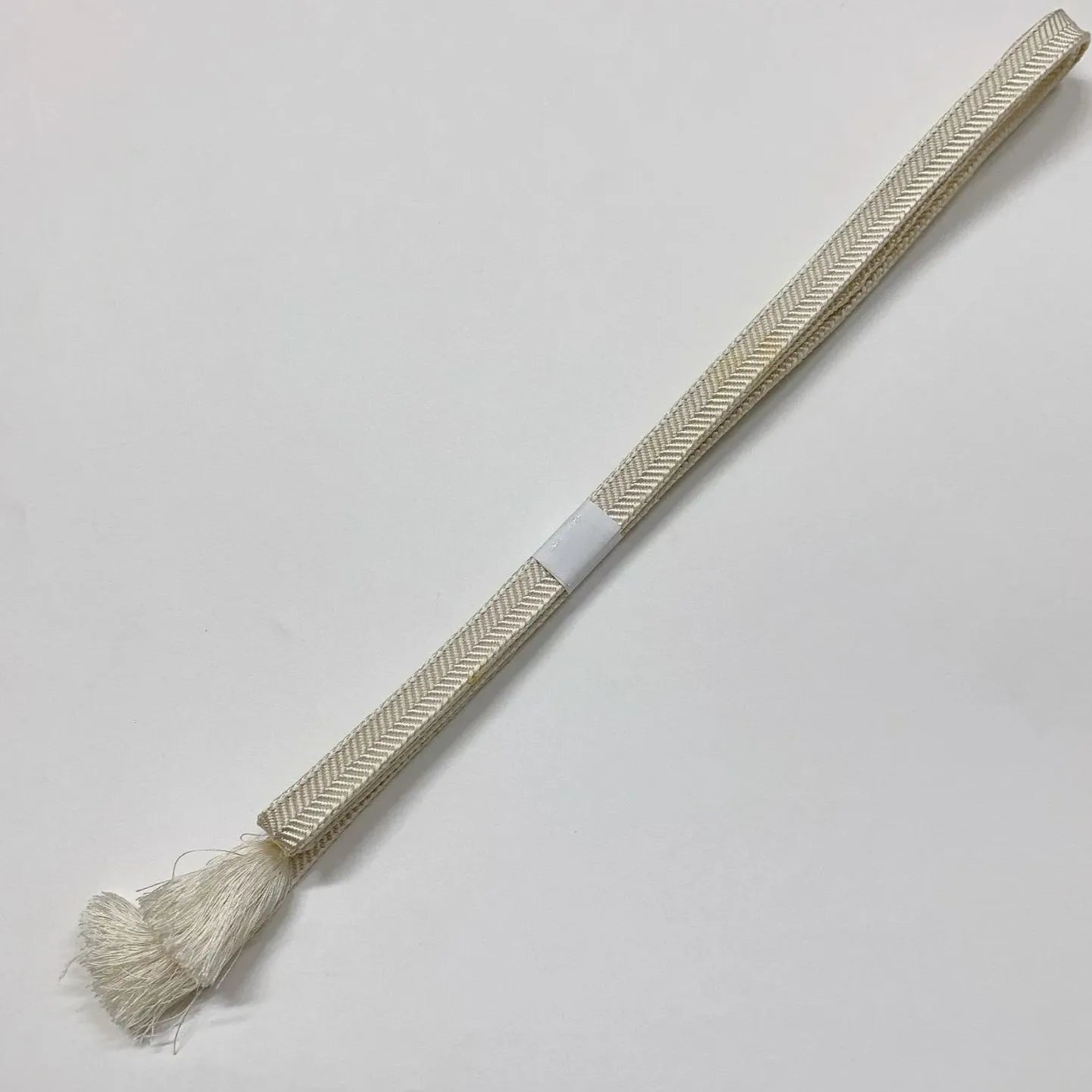 5938# Japanese Kimono Accessory Obiage and Obijime 2-piece Set Silk Shibori