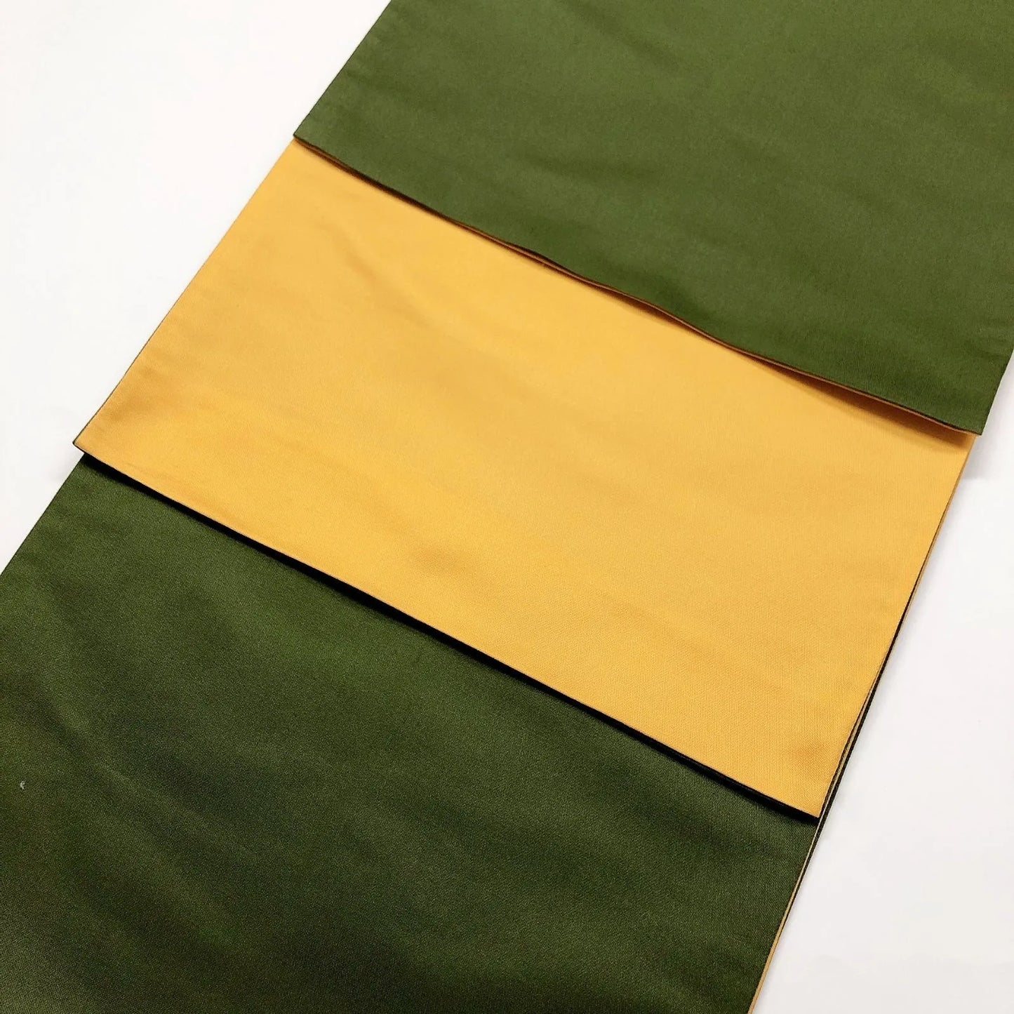 6024# Japanese Vintage Fukuro Obi Belt Kimono Fabric Silk Traditional