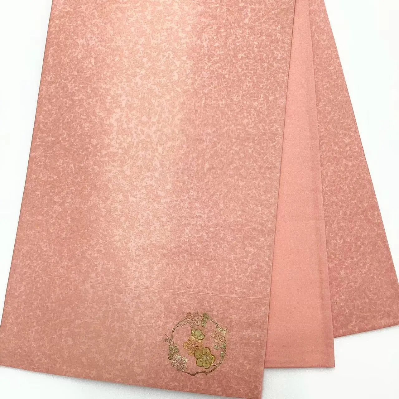6713# Japanese Vintage Fukuro Obi Belt Kimono Fabric Silk Traditional