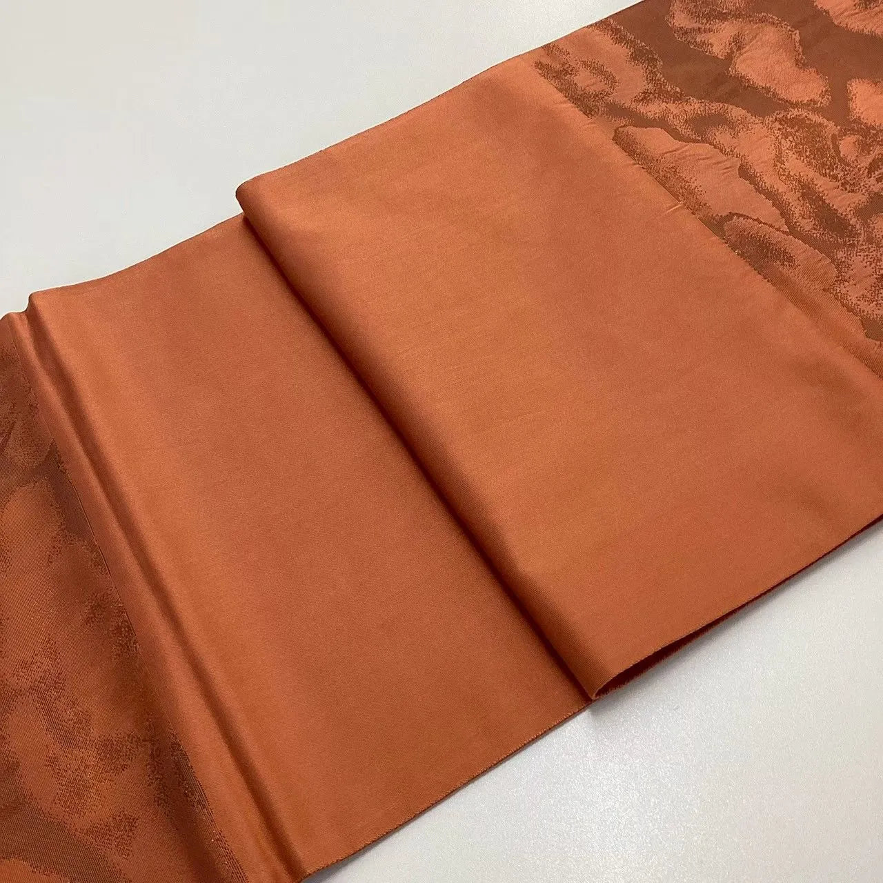 6730# Japanese Vintage Fukuro Obi Belt Kimono Fabric Silk Traditional