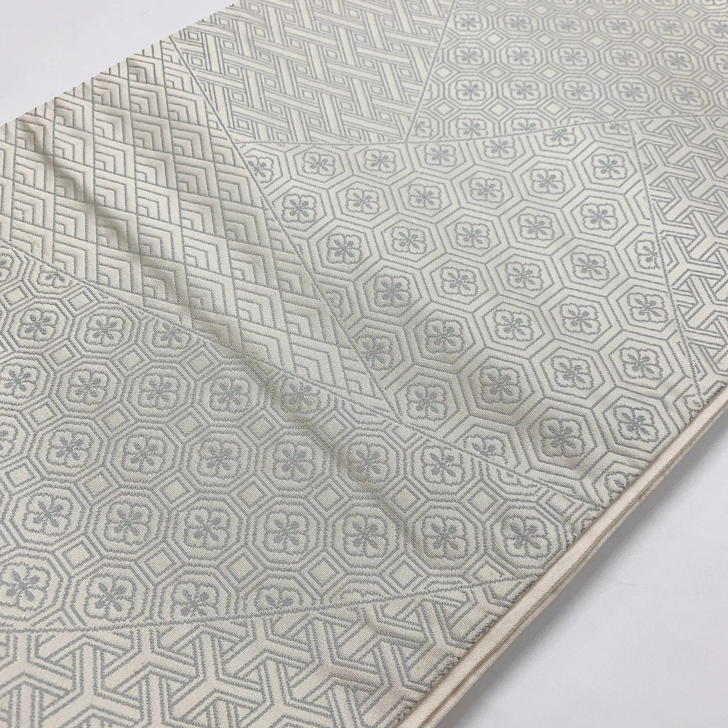 6856# Japanese Vintage Fukuro Obi Belt Kimono Fabric Silk Traditional