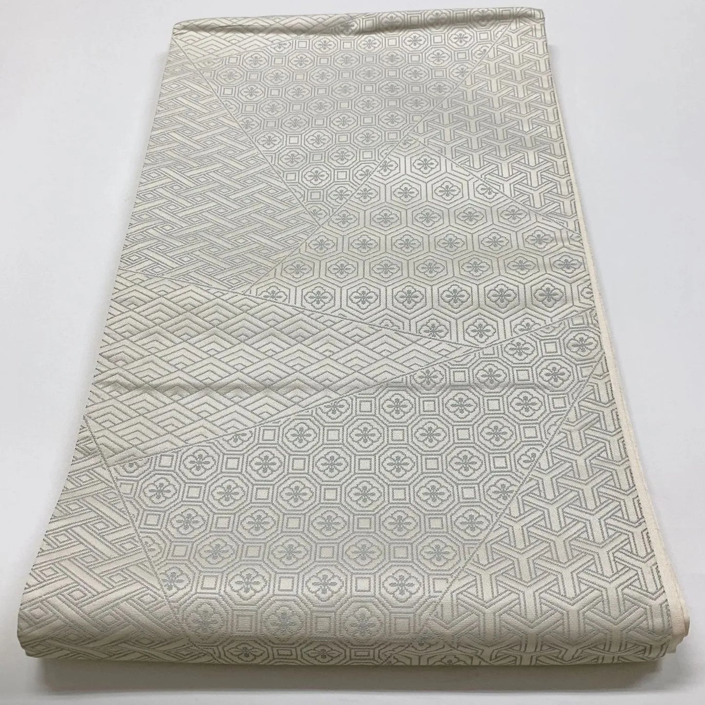 6856# Japanese Vintage Fukuro Obi Belt Kimono Fabric Silk Traditional