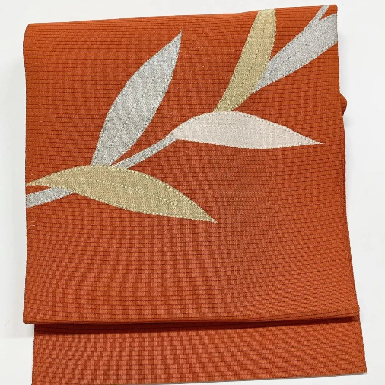 6962# Japanese Vintage Nagoya Obi Belt Kimono Fabric Silk Traditional Summer