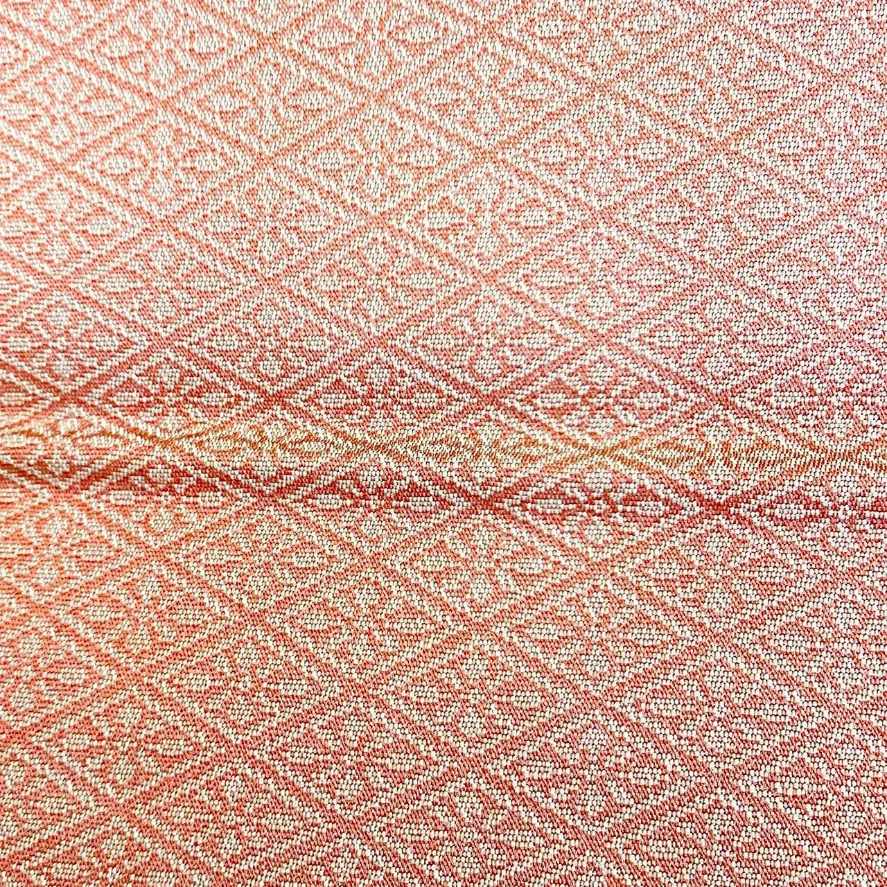 7310# Japanese Vintage Fukuro Obi Belt Kimono Fabric Silk Traditional