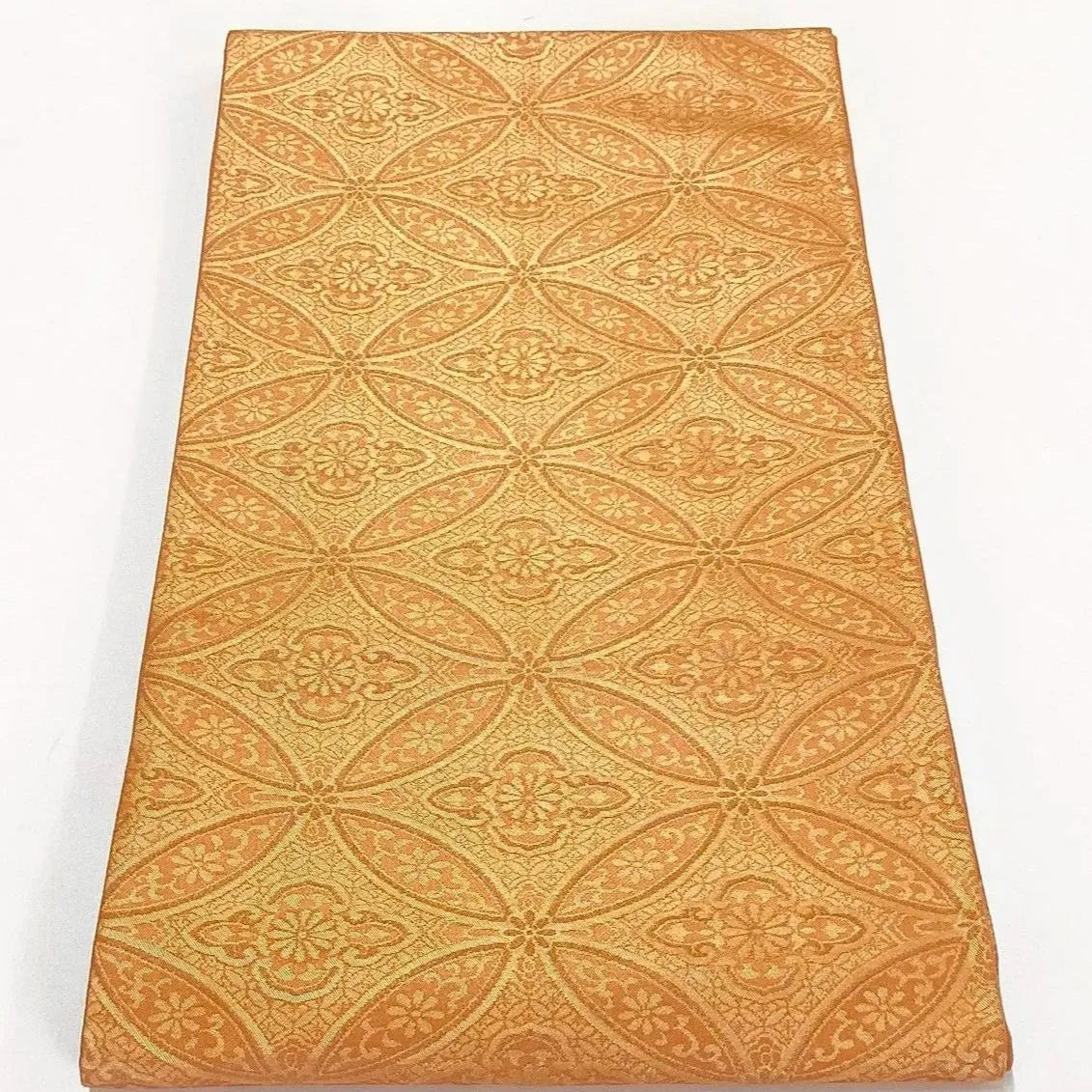 7318# Japanese Vintage Fukuro Obi Belt Kimono Fabric Silk Traditional