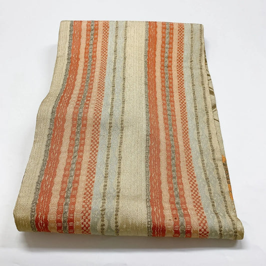 7362# Japanese Antique Nagoya Obi Belt Kimono Fabric Silk Double-sided