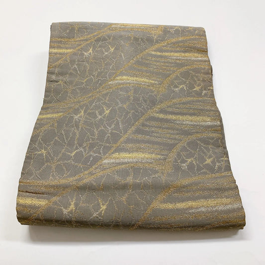 7364# Japanese Antique Nagoya Obi Belt Kimono Fabric Silk Traditional