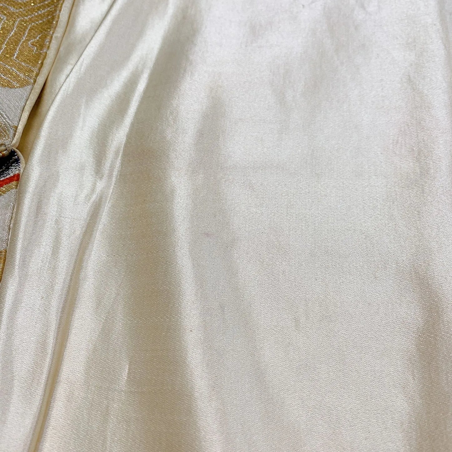 7378# Japanese Antique Nagoya Obi Belt Kimono Fabric Silk Traditional