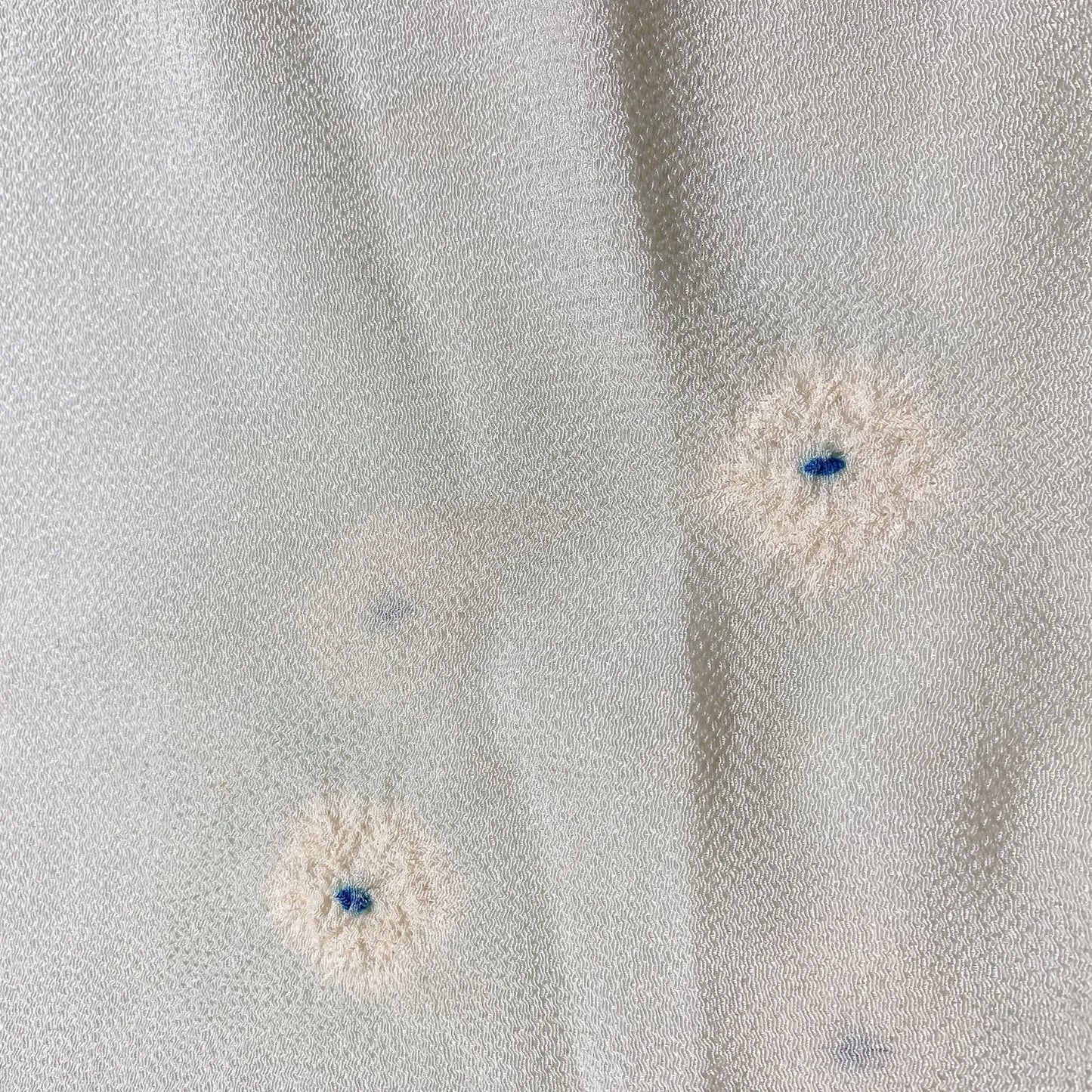 7387# Japanese Kimono Accessory Obiage and Obijime 2-piece Set Silk Shibori