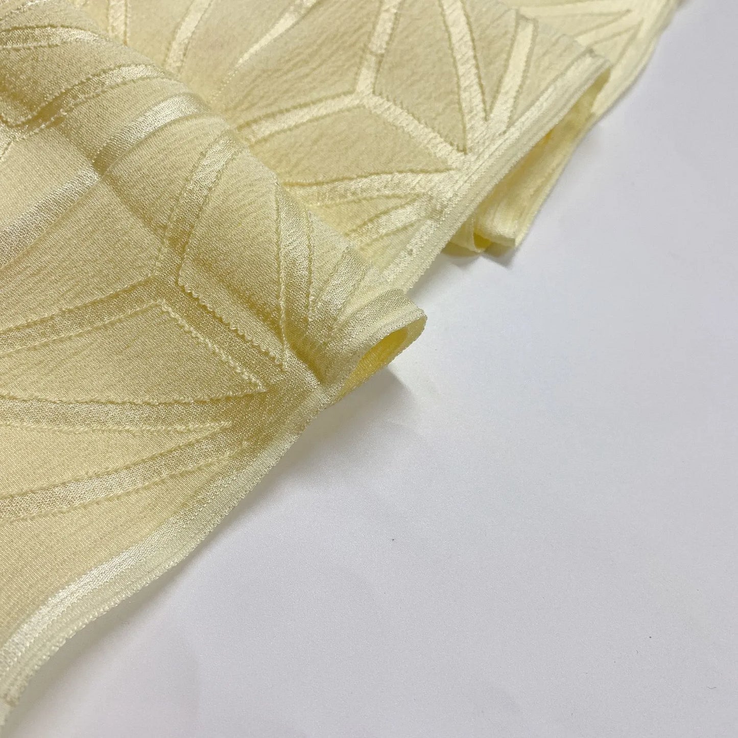 7416# Japanese Kimono Accessory Obiage and Obijime 2-piece Set Silk Shibori