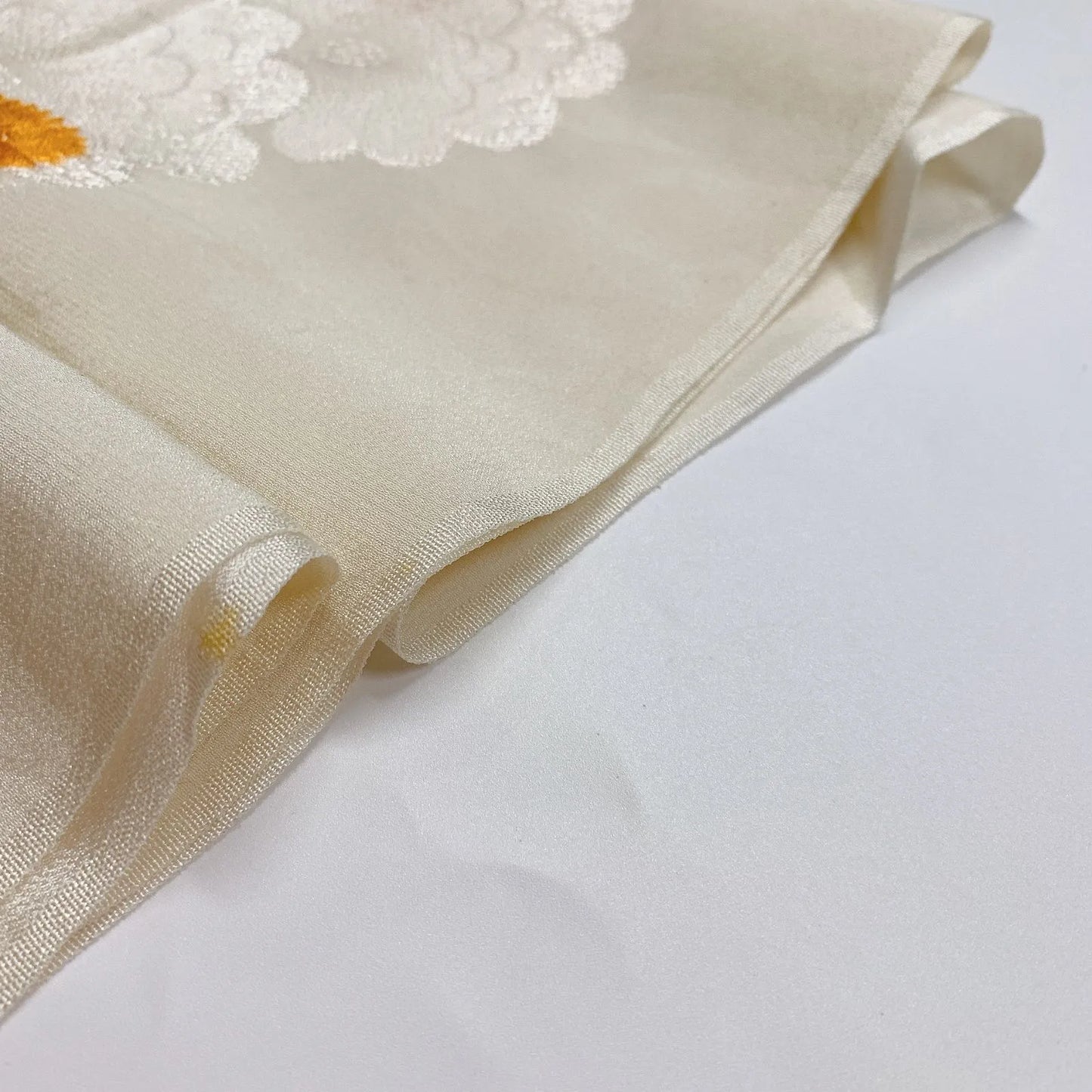 7432# Japanese Kimono Accessory Obiage and Obijime 2-piece Set Silk Shibori