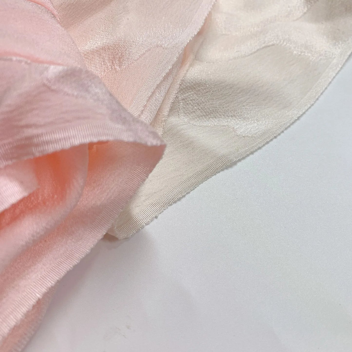 7434# Japanese Kimono Accessory Obiage and Obijime 2-piece Set Silk Shibori