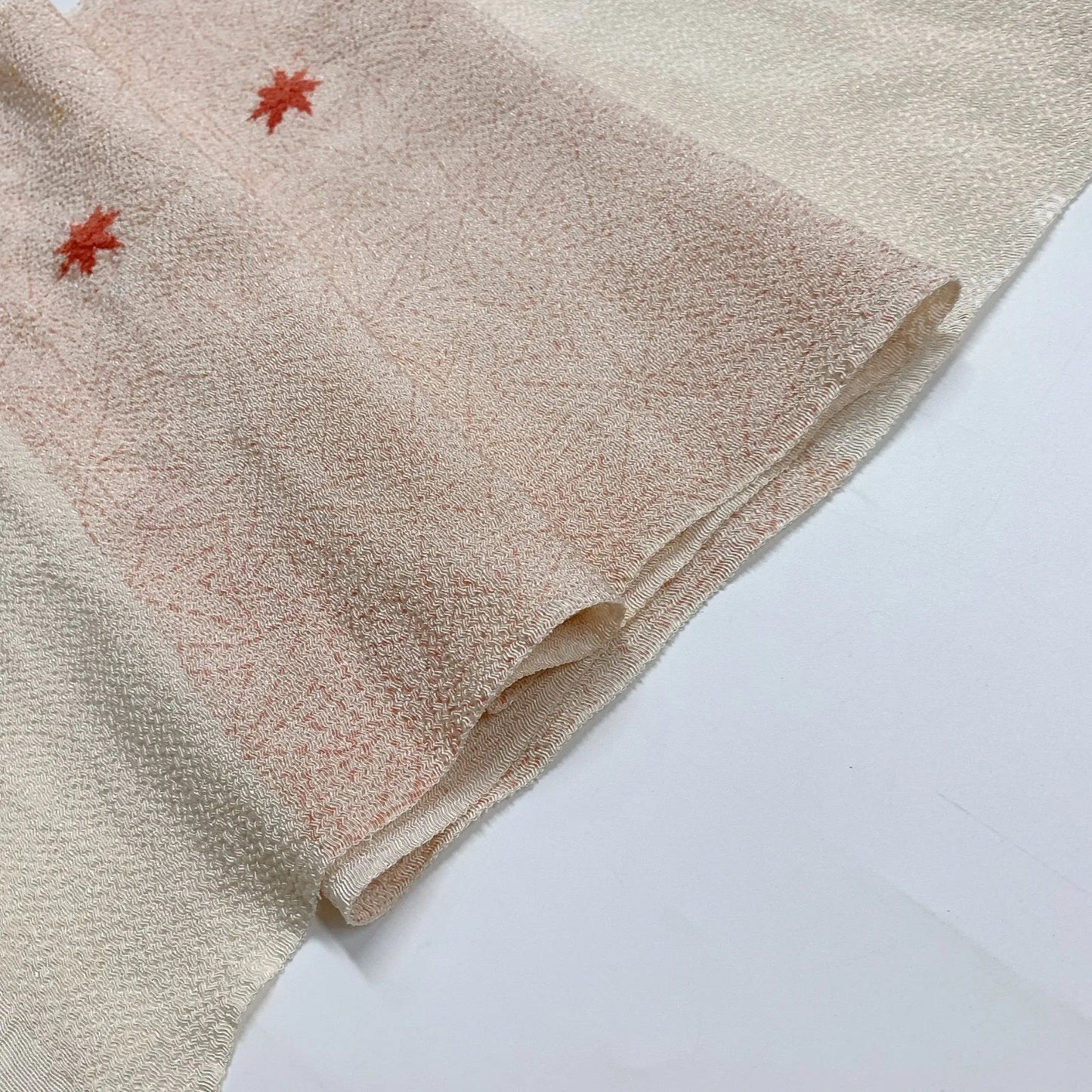 7445# Japanese Kimono Accessory Vintage Obiage and Obijime 2-piece Set Silk