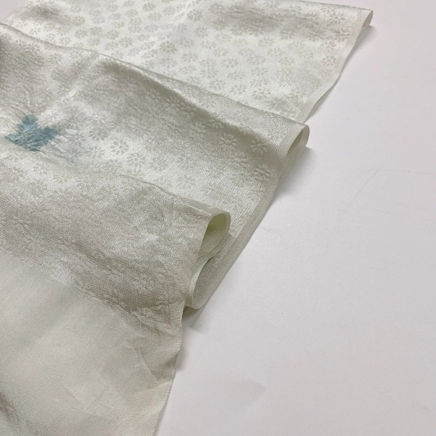 7453# Japanese Kimono Accessory Obiage and Obijime 2-piece Set Silk Shibori