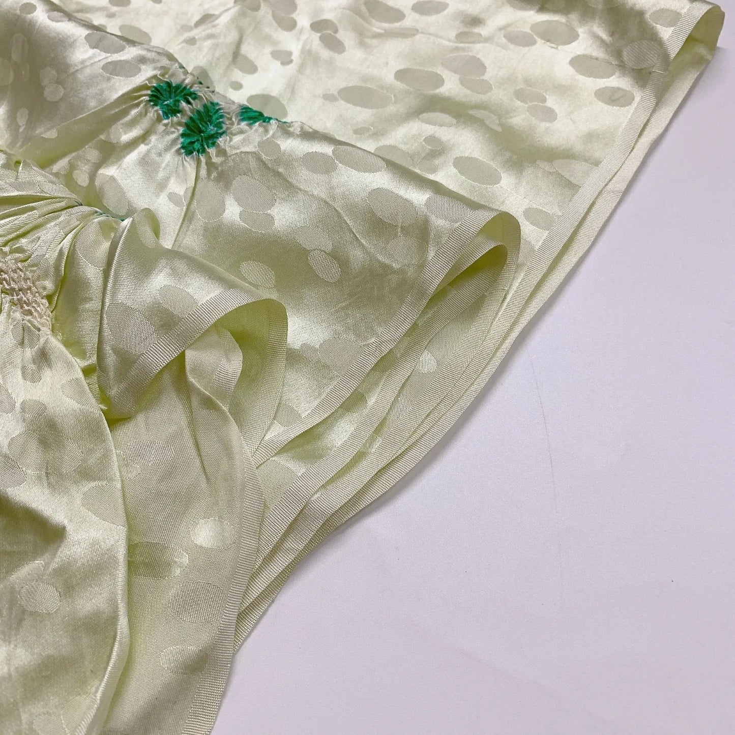 7457# Japanese Kimono Accessory Obiage and Obijime 2-piece Set Silk Shibori