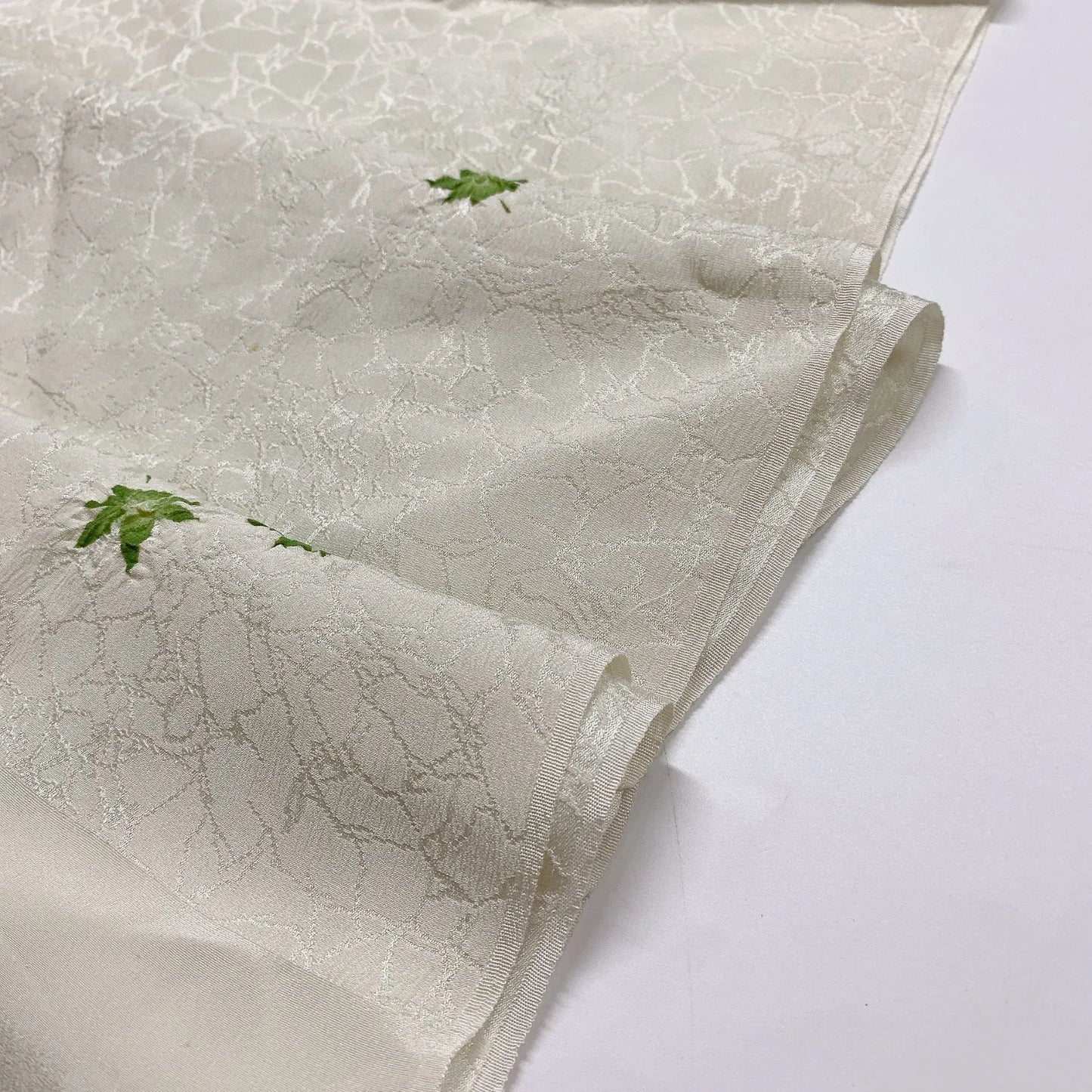 7464# Japanese Kimono Accessory Obiage and Obijime 2-piece Set Silk Shibori