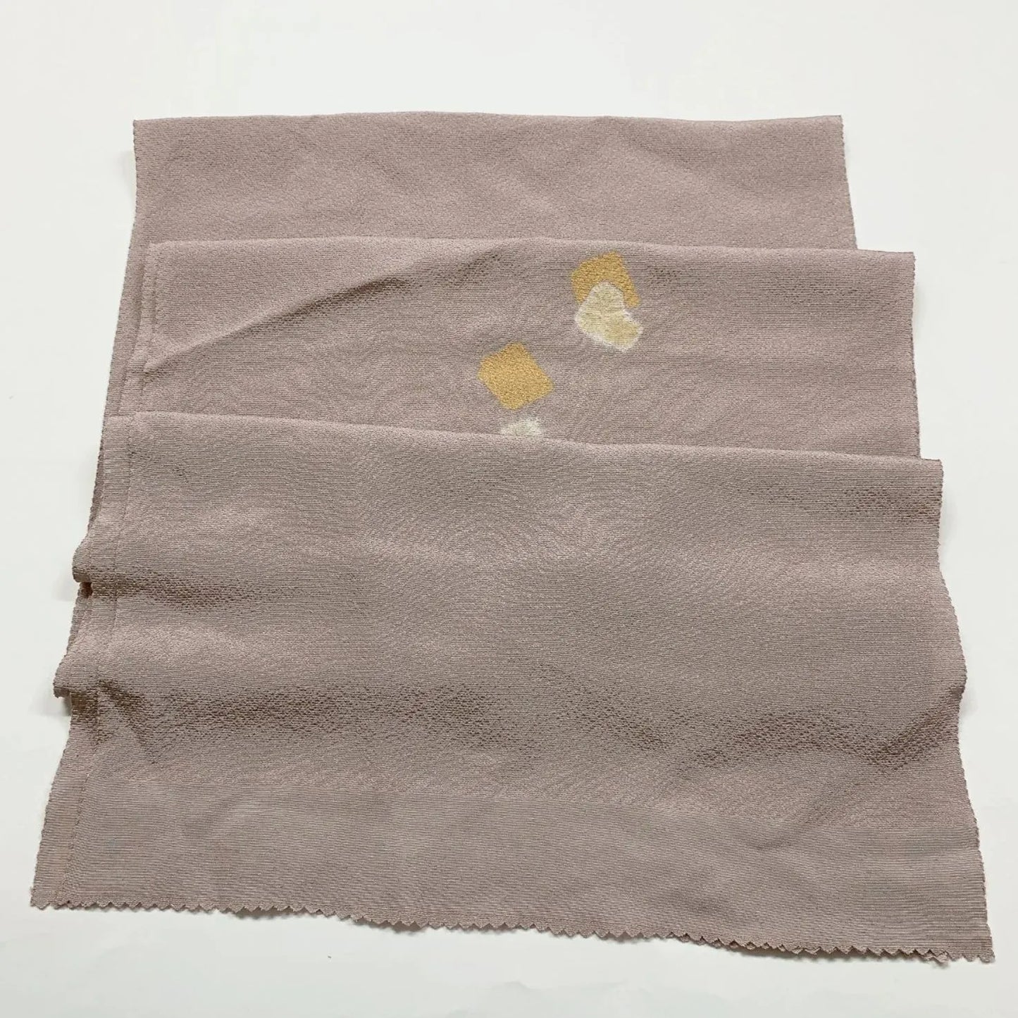7447# Japanese Kimono Accessory Vintage Obiage and Obijime 2-piece Set Silk