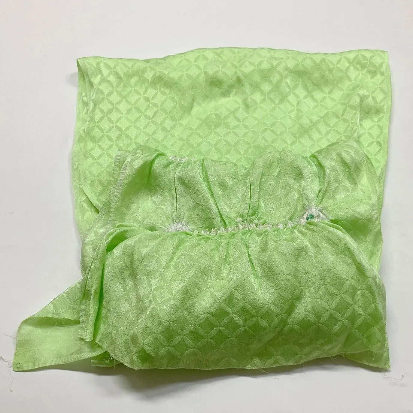 7452# Japanese Kimono Accessory Obiage and Obijime 2-piece Set Silk Shibori