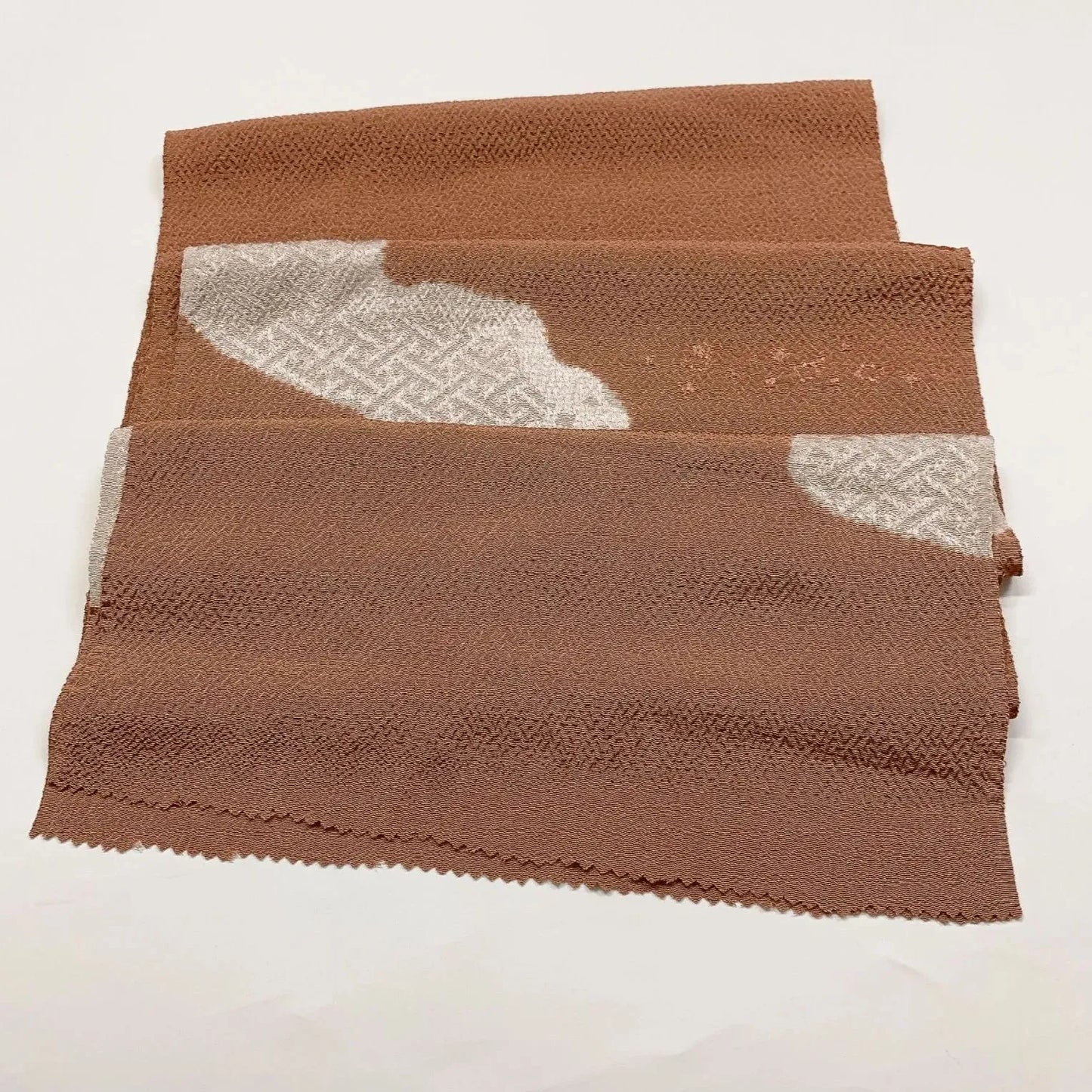 7455# Japanese Kimono Accessory Vintage Obiage and Obijime 2-piece Set Silk