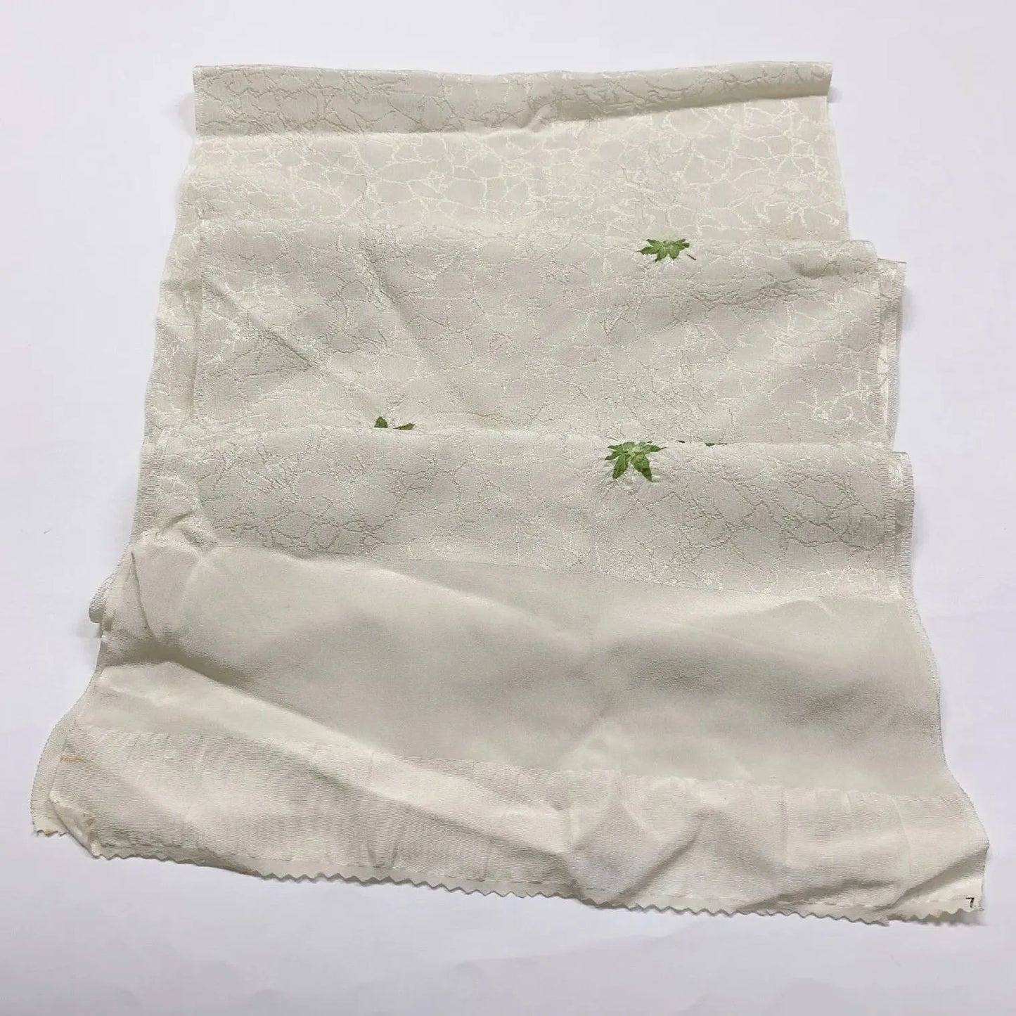 7464# Japanese Kimono Accessory Obiage and Obijime 2-piece Set Silk Shibori