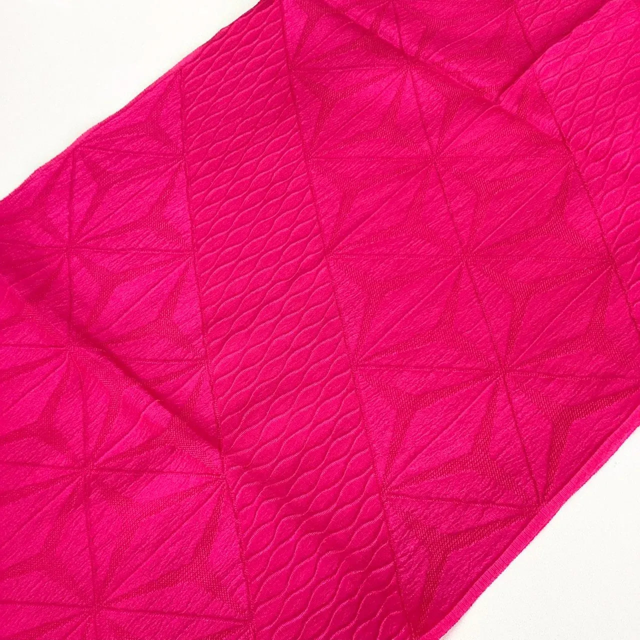 7550# Japanese Kimono Accessory Vintage Obiage and Obijime 2-piece Set Silk