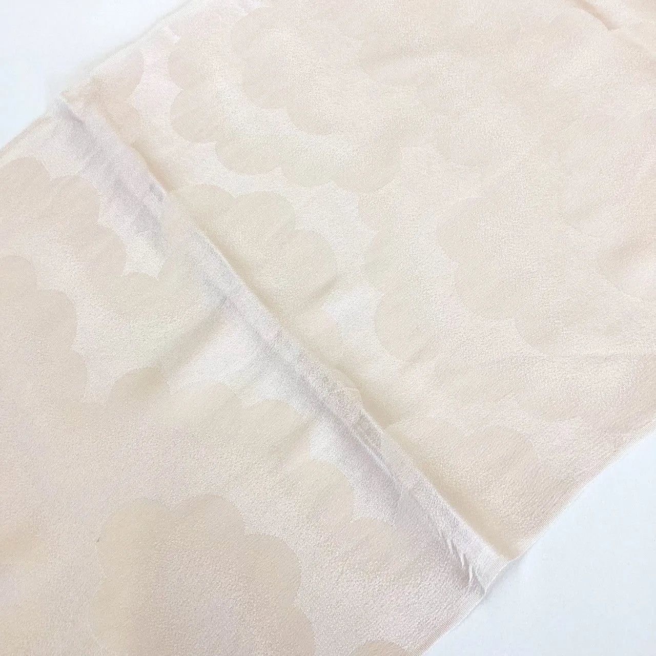 7558# Japanese Kimono Accessory Vintage Obiage and Obijime 2-piece Set Silk