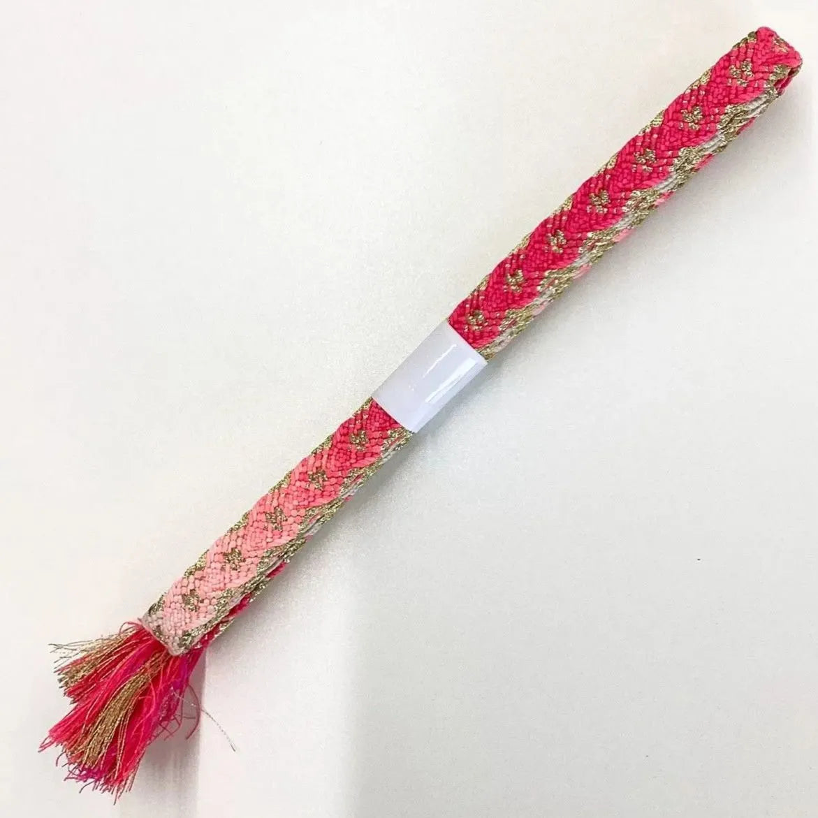 7566# Japanese Kimono Accessory Vintage Obiage and Obijime 2-piece Set Silk