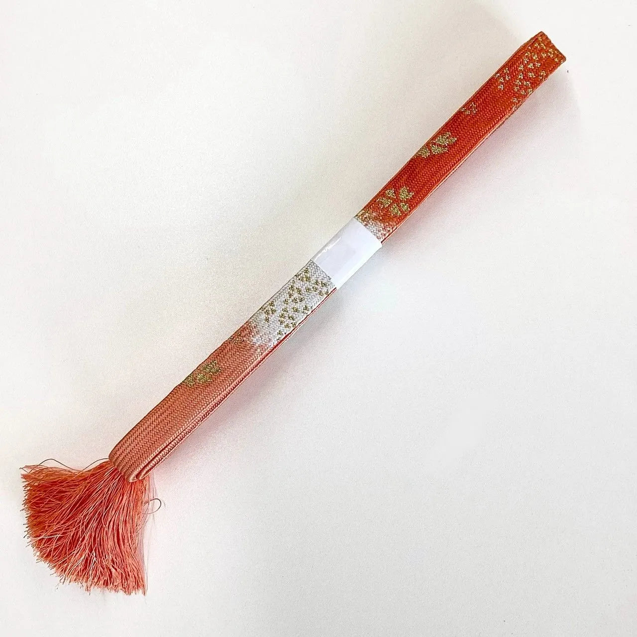 7611# Japanese Kimono Accessory Vintage Obiage and Obijime 2-piece Set Silk