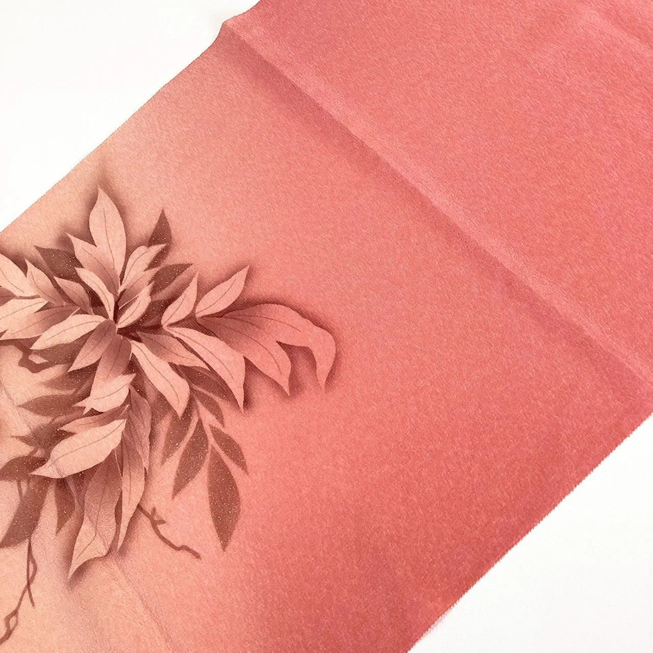 7618# Japanese Kimono Accessory Vintage Obiage and Obijime 2-piece Set Silk