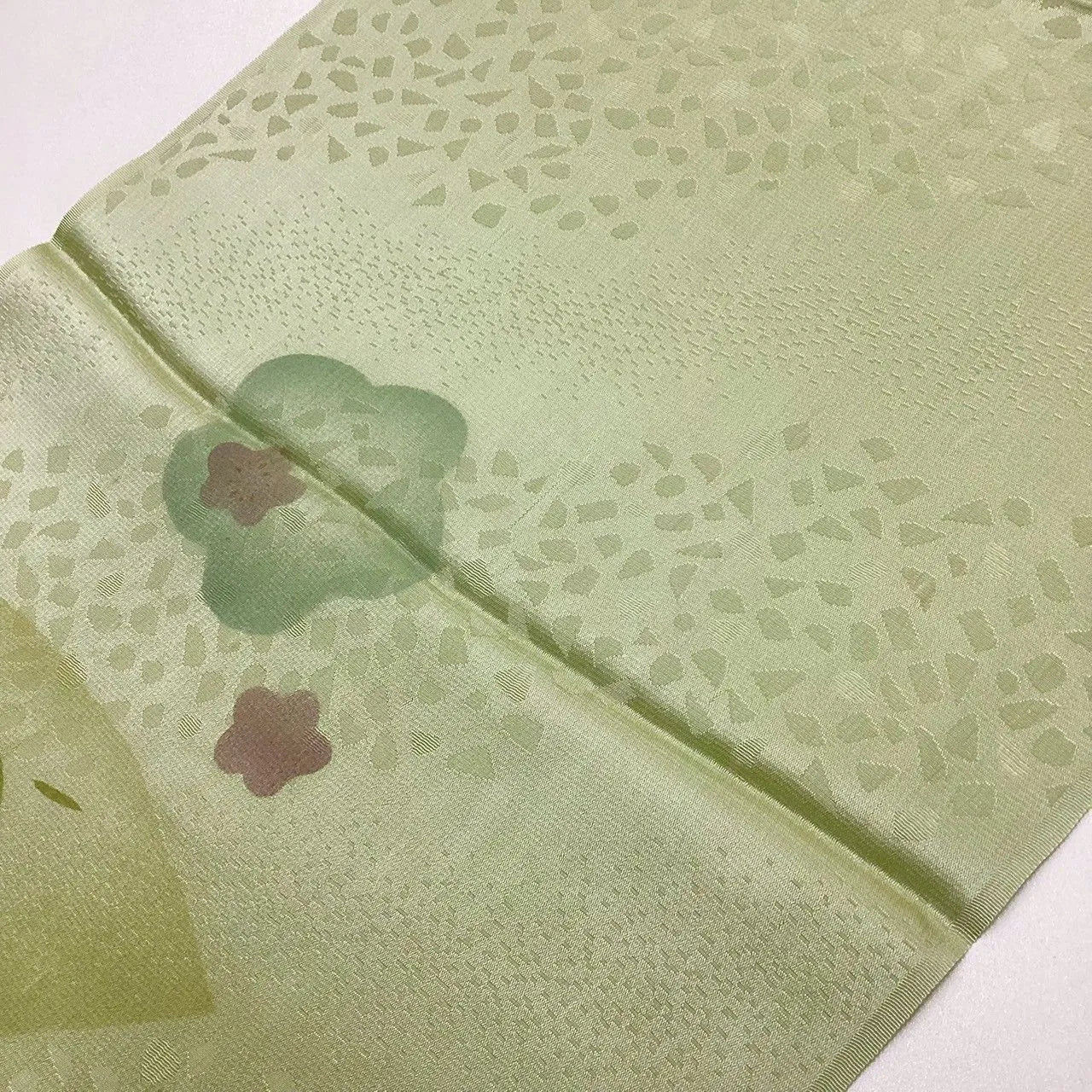 7622# Japanese Kimono Accessory Vintage Obiage and Obijime 2-piece Set Silk