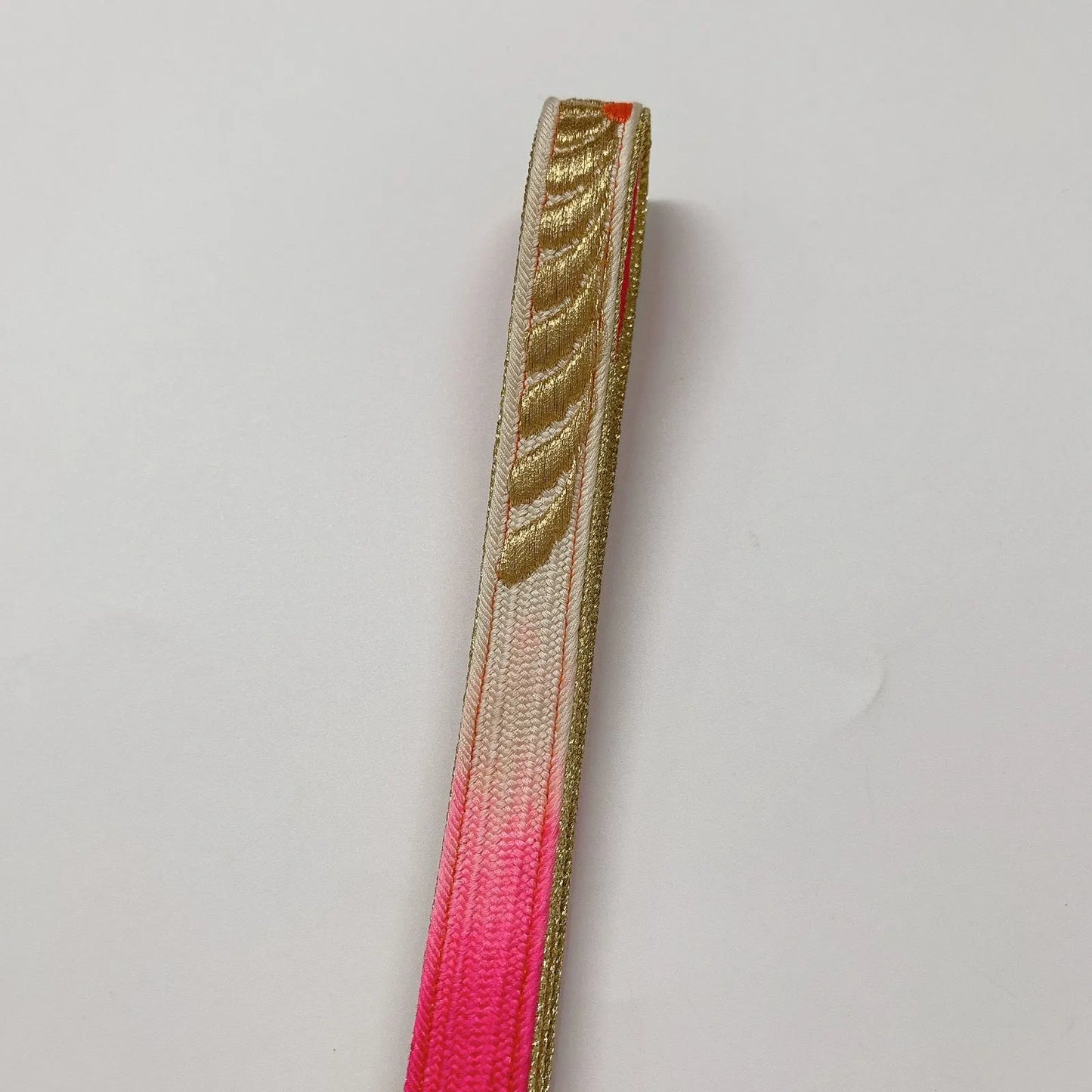 7654# Japanese Kimono Accessory Vintage Obiage and Obijime 2-piece Set Silk