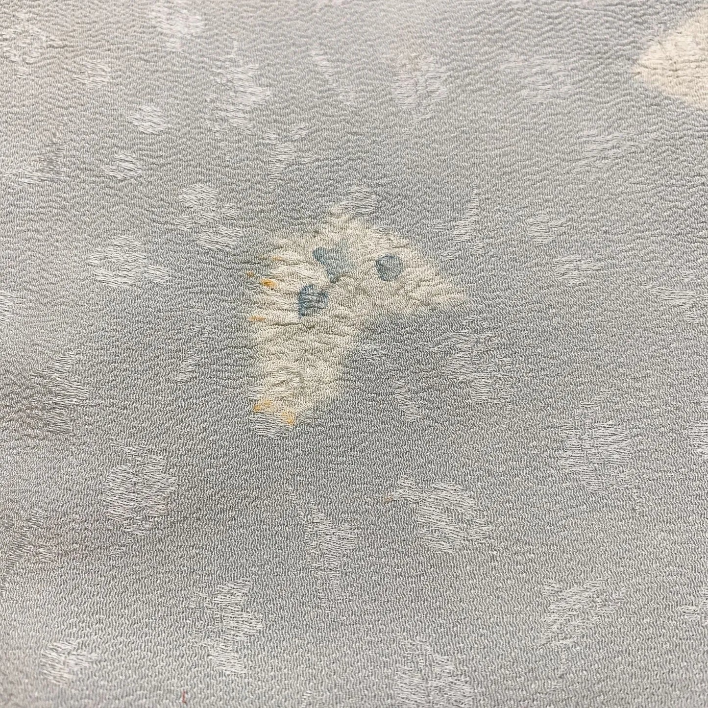 7659# Japanese Kimono Accessory Vintage Obiage and Obijime 2-piece Set Silk