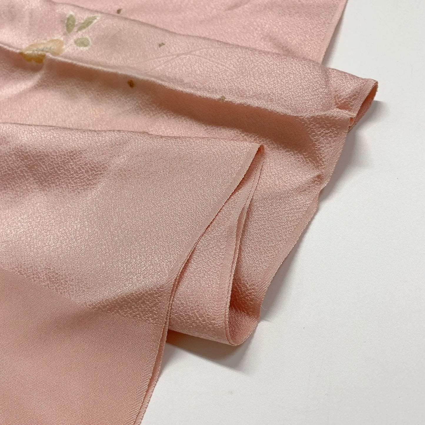 7668# Japanese Kimono Accessory Vintage Obiage and Obijime 2-piece Set Silk