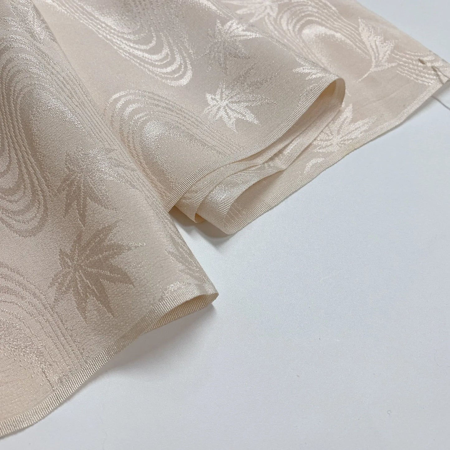 7681# Japanese Kimono Accessory Vintage Obiage and Obijime 2-piece Set Silk
