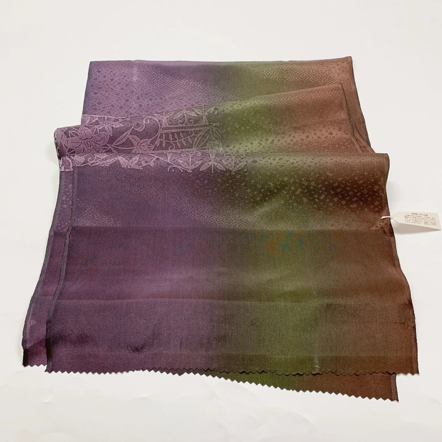 7682# Japanese Kimono Accessory Vintage Obiage and Obijime 2-piece Set Silk