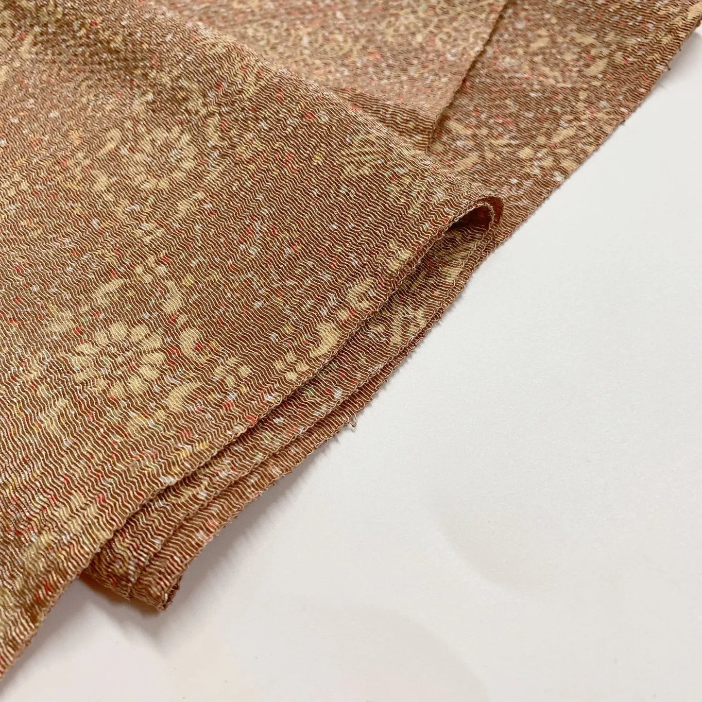 7683# Japanese Kimono Accessory Vintage Obiage and Obijime 2-piece Set Silk