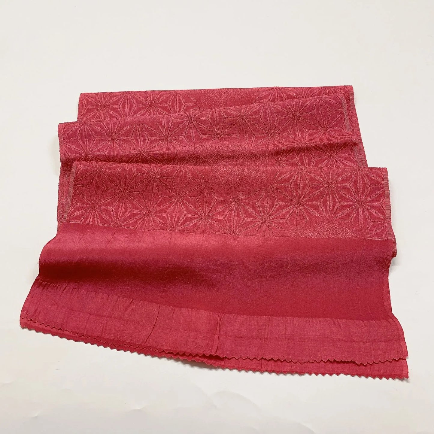 7686# Japanese Kimono Accessory Vintage Obiage and Obijime 2-piece Set Silk