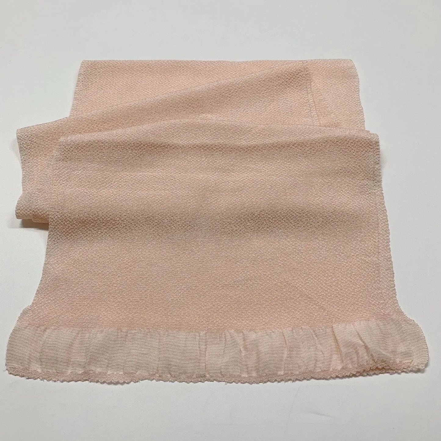 7676# Japanese Kimono Accessory Vintage Obiage and Obijime 2-piece Set Silk
