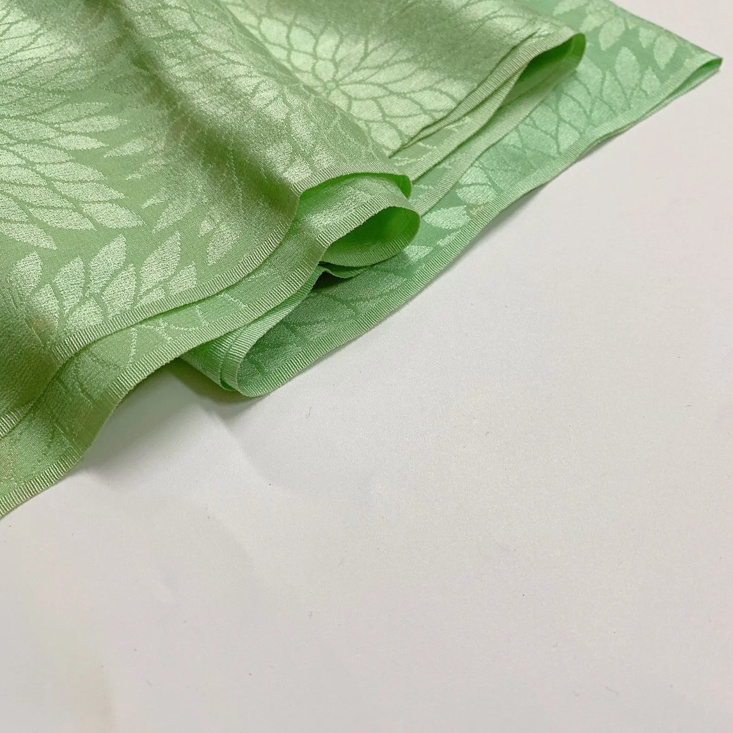 7687# Japanese Kimono Accessory Vintage Obiage and Obijime 2-piece Set Silk