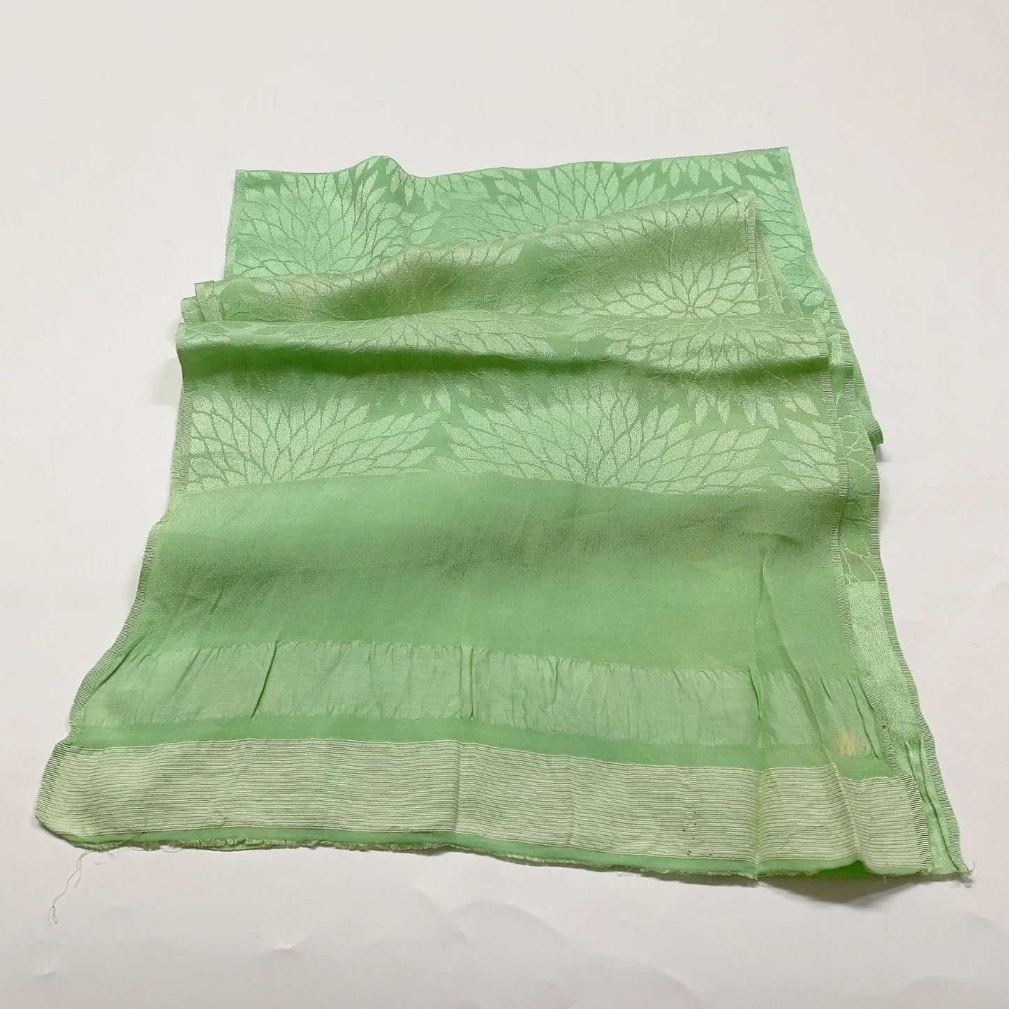 7687# Japanese Kimono Accessory Vintage Obiage and Obijime 2-piece Set Silk